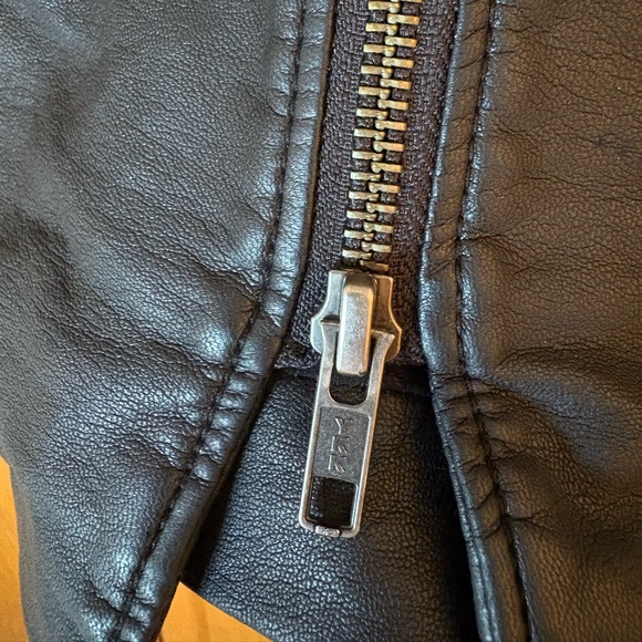 Free People Midnight Magic Faux Mini Skirt Black Size 4 - Picture 4 of 7